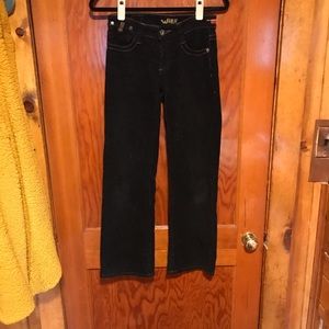 Black corduroy pants